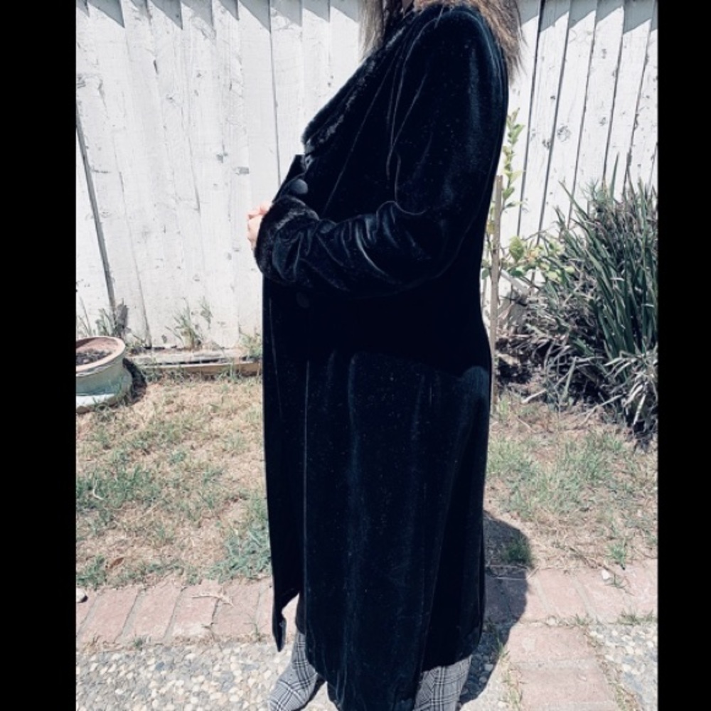 Black long coat
